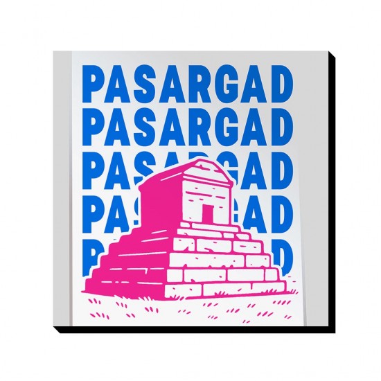 تابلو شاسی طرح نماد آرامگاه کوروش بزرگ پاسارگاد