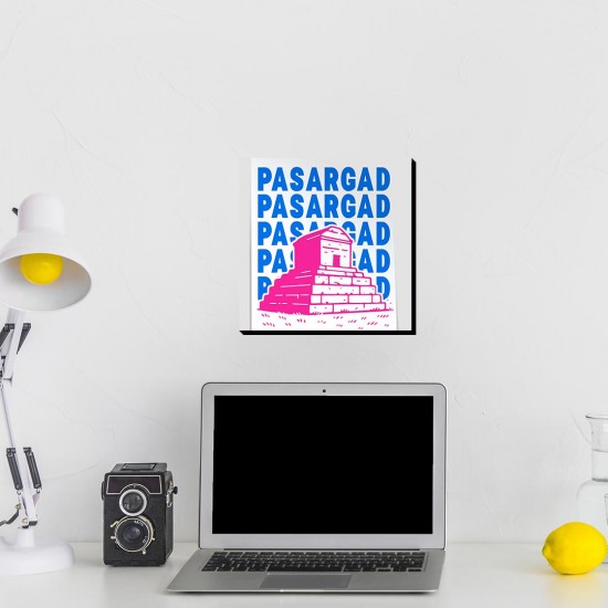 تابلو شاسی طرح نماد آرامگاه کوروش بزرگ پاسارگاد