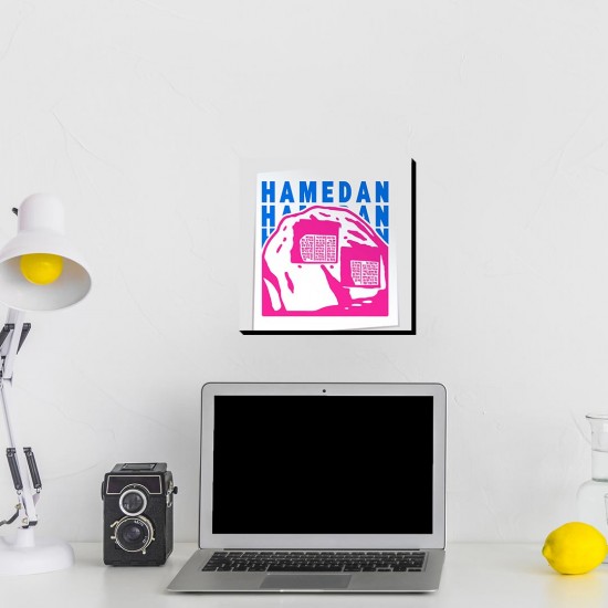 تابلو شاسی طرح نماد کتیبه گنج نامه همدان