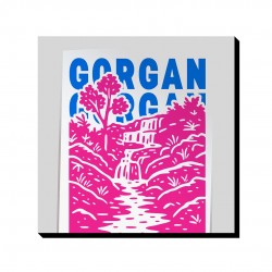 تابلو شاسی طرح نماد آبشار لوه گلستان