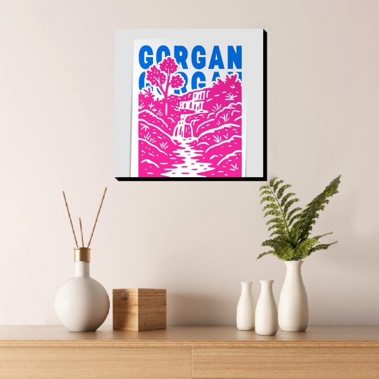 تابلو شاسی طرح نماد آبشار لوه گلستان