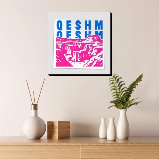 تابلو شاسی طرح نماد کوه های مریخی قشم