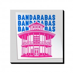 تابلو شاسی طرح نماد عمارت کلاه فرنگی بندرعباس