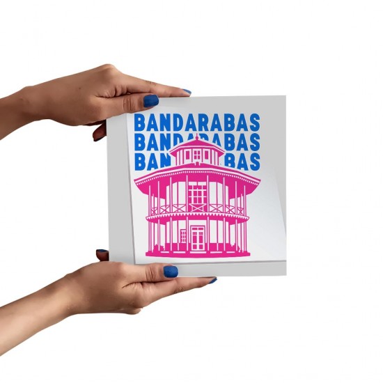 تابلو شاسی طرح نماد عمارت کلاه فرنگی بندرعباس