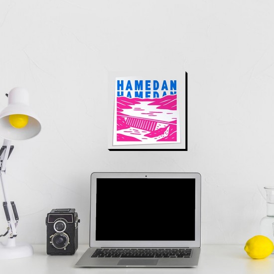 تابلو شاسی طرح نماد سد اکباتان همدان