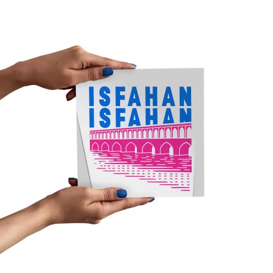 تابلو شاسی طرح نماد سی و سه پل اصفهان