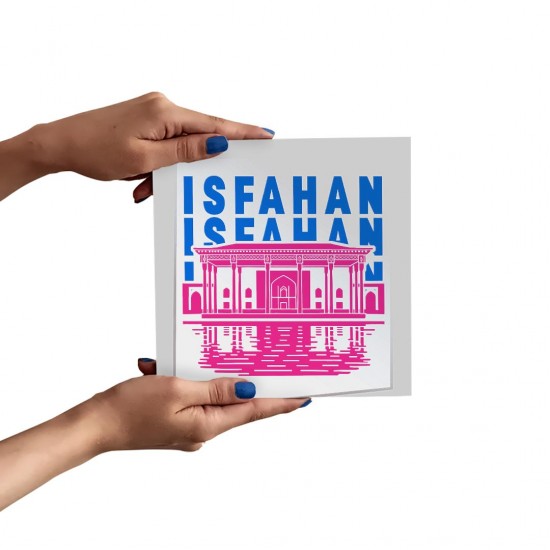 تابلو شاسی طرح نماد چهل ستون اصفهان