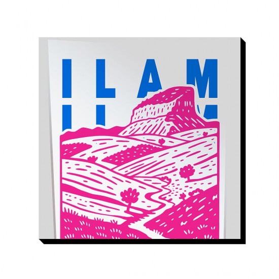 تابلو شاسی طرح نماد کوه قلاقیران ایلام