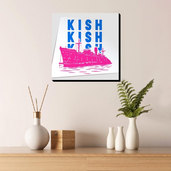 تابلو شاسی طرح نماد کشتی یونانی کیش