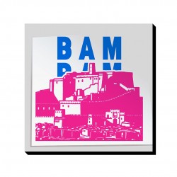 تابلو شاسی طرح نماد ارگ بم