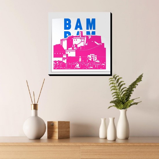 تابلو شاسی طرح نماد ارگ بم