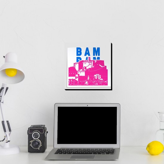 تابلو شاسی طرح نماد ارگ بم