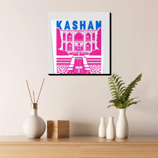 تابلو شاسی طرح باغ فین کاشان