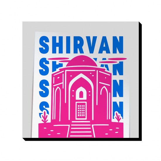 تابلو شاسی طرح نماد چهارطاقی تیموری شیروان