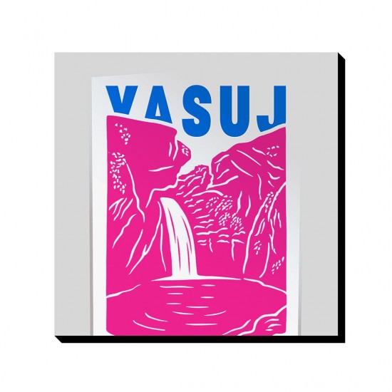 تابلو شاسی طرح نماد آبشار تنگ تامرادی یاسوج