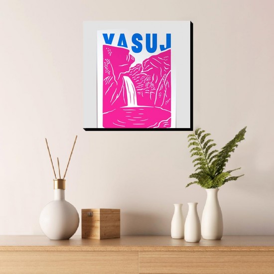 تابلو شاسی طرح نماد آبشار تنگ تامرادی یاسوج