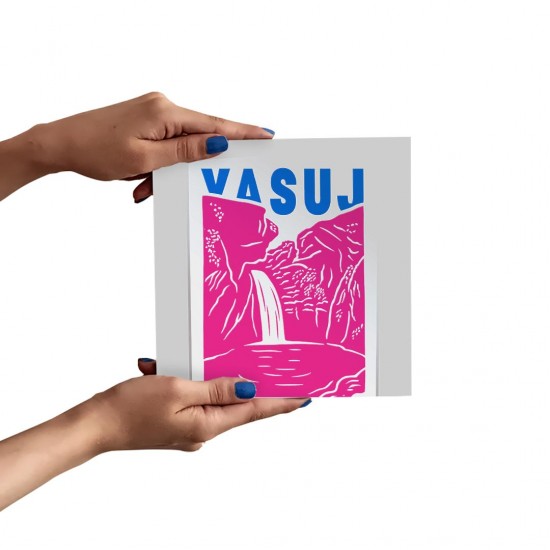 تابلو شاسی طرح نماد آبشار تنگ تامرادی یاسوج