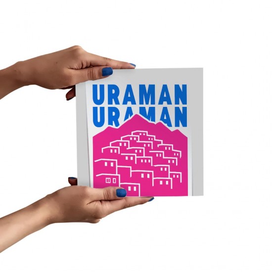 تابلو شاسی طرح نماد روستای اورامان