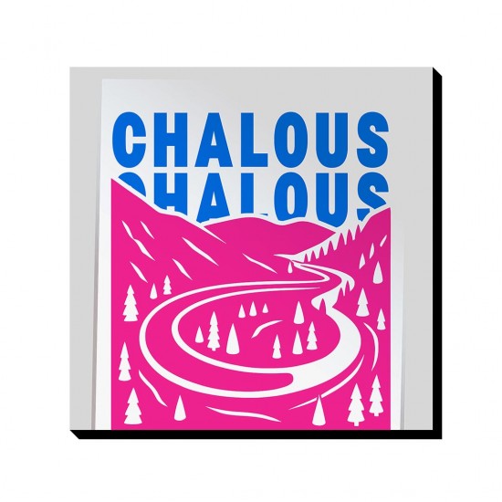 تابلو شاسی طرح نماد جاده چالوس