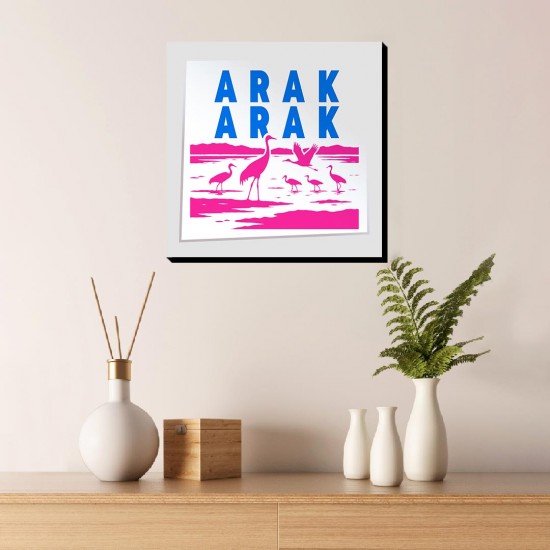 تابلو شاسی طرح نماد تالاب میقان اراک