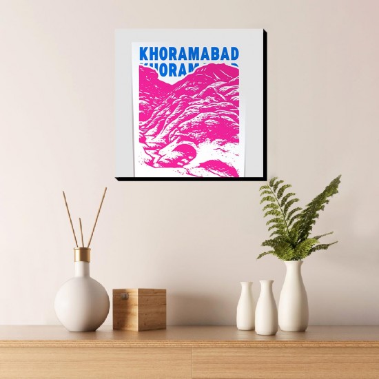 تابلو شاسی طرح نماد مخمل کوه خرم آباد