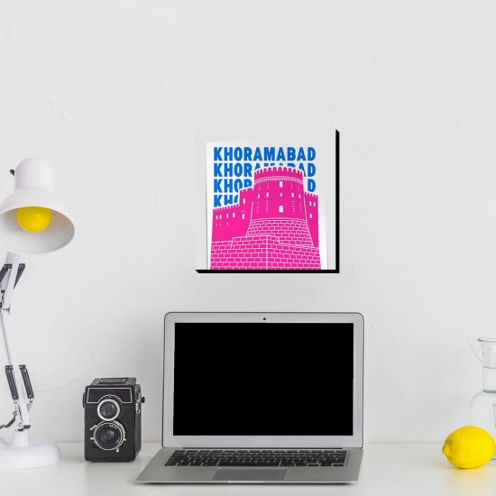 تابلو شاسی طرح نماد قلعه فلک الافلاک خرم آباد