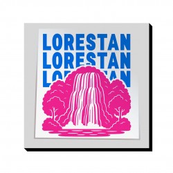 تابلو شاسی طرح نماد آبشار بیشه لرستان