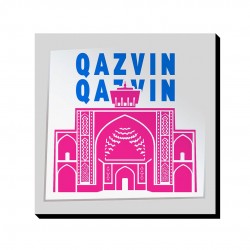 تابلو شاسی طرح نماد مسجدالنبی قزوین