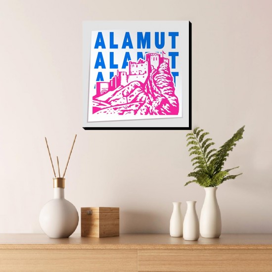 تابلو شاسی طرح نماد قلعه الموت