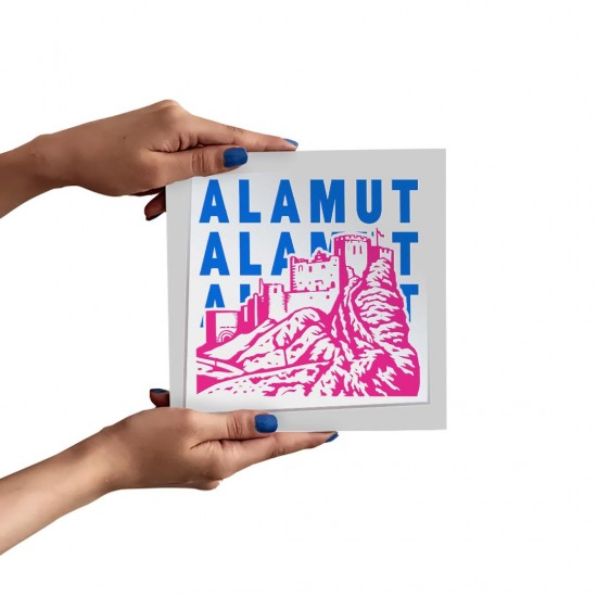 تابلو شاسی طرح نماد قلعه الموت