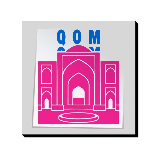 تابلو شاسی طرح نماد کاروانسرای دیرگچین قم