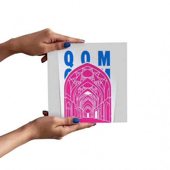 تابلو شاسی طرح نماد بازار تاریخی قم