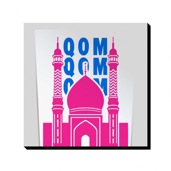 تابلو شاسی طرح نماد حرم حضرت معصومه (س) قم