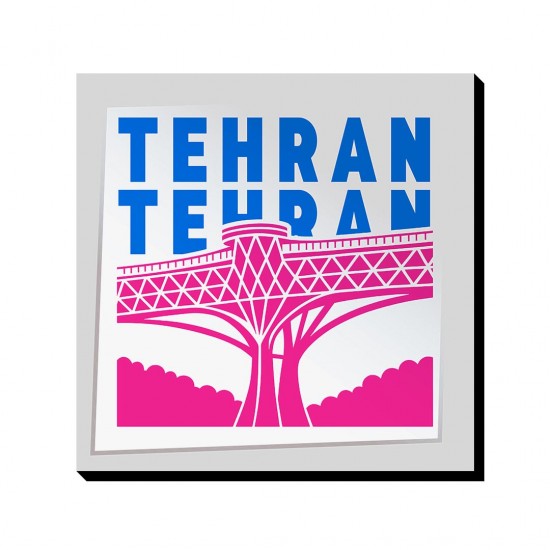 تابلو شاسی طرح نماد پل طبیعت تهران