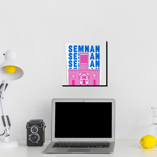 تابلو شاسی طرح نماد خانه کلانتر سمنان