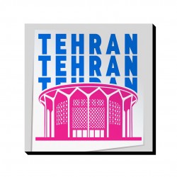 تابلو شاسی طرح نماد تئاتر شهر تهران
