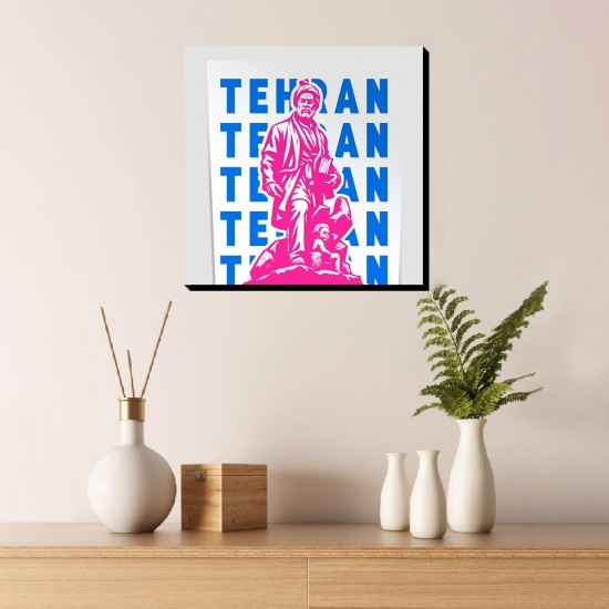 تابلو شاسی طرح نماد میدان فردوسی تهران