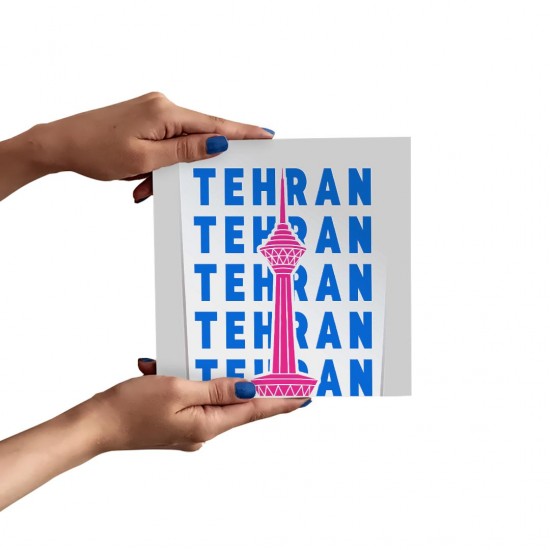 تابلو شاسی طرح نماد برج میلاد تهران