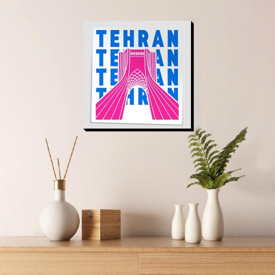 تابلو شاسی طرح نماد برج آزادی تهران