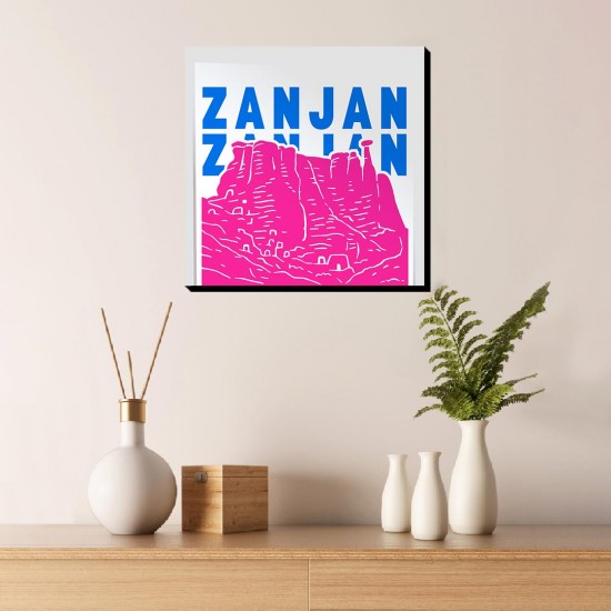 تابلو شاسی طرح نماد قلعه بهستان ماه نشان