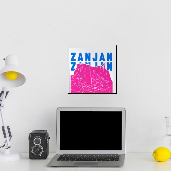 تابلو شاسی طرح نماد قلعه بهستان ماه نشان