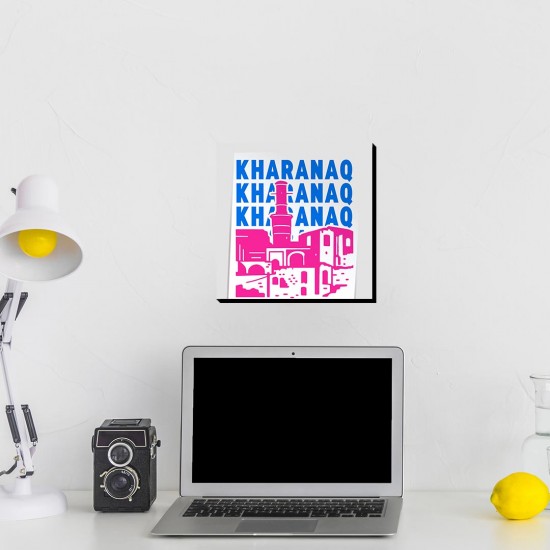 تابلو شاسی طرح نماد روستای خرانق