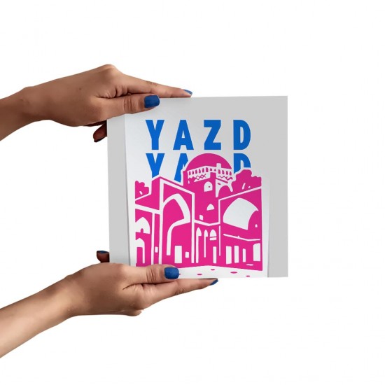 تابلو شاسی طرح نماد زندان اسکندر یزد