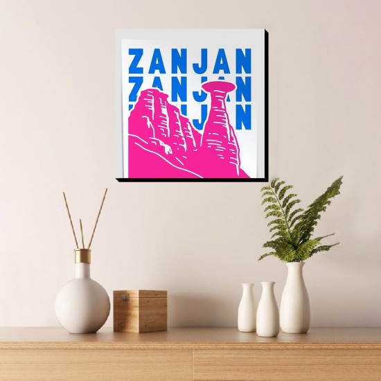 تابلو شاسی طرح نماد دودکش جن زنجان