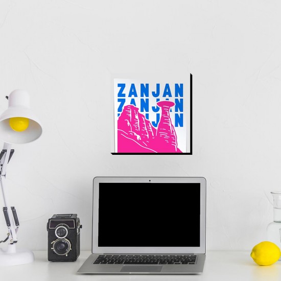 تابلو شاسی طرح نماد دودکش جن زنجان