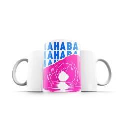 ماگ طرح نماد غار سهولان مهاباد