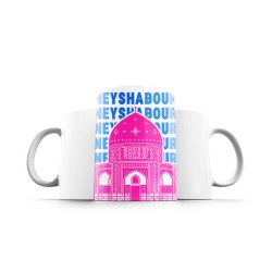 ماگ طرح نماد آرامگاه عطار نیشابور