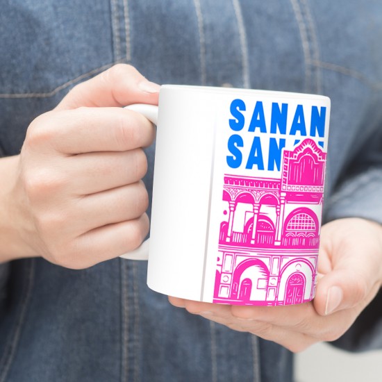 ماگ طرح نماد عمارت خسرو آباد سنندج