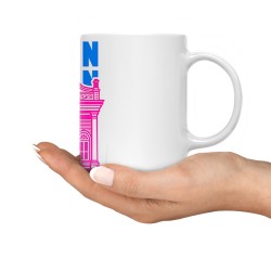 ماگ طرح نماد عمارت شهرداری قزوین