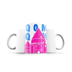 ماگ طرح نماد مقابر باغ گنبد سبز قم